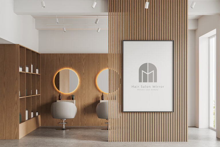 ヘアサロンロゴデザイン